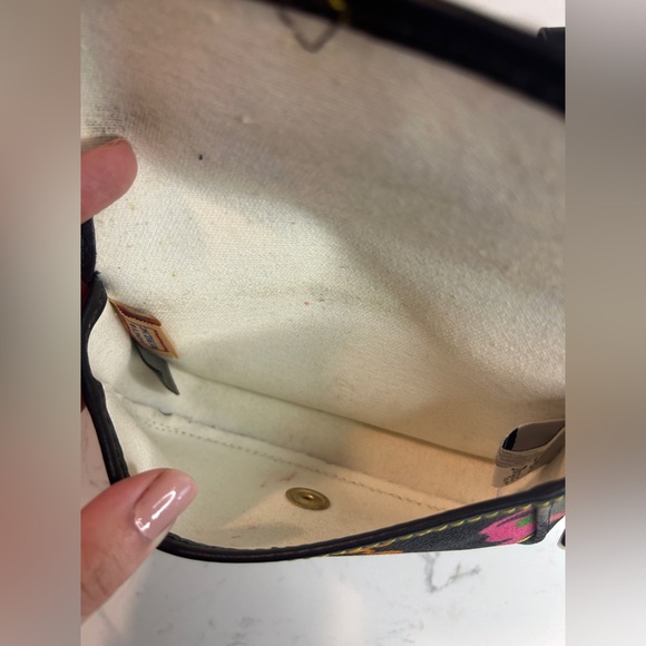 Disney Dooney & Bourke Multicolor Mickey Rare Wristlet – Like New - Picture 6 of 11